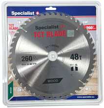 Saeketas puidule Specialist+ 260 x 30 mm, Z48