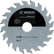 Saeketas puidule Bosch Standard for Wood 2608837666, 85 x 15 mm, Z20