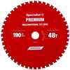 Saeketas Specialist+ 190 x 30 mm, Z48, Multimaterial