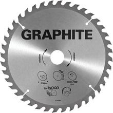 Saeketas puidule Graphite 57H686, 255 x 30 mm, Z40