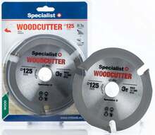 Puidulõikeketas Specialist+ Wood Cutter, 125 x 22 mm