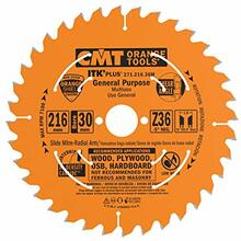 Saeketas puidule CMT 271, 216 x 30 mm, Z36