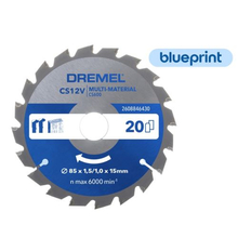 Saeketas Dremel Blueprint, 85 x 15 mm, T20