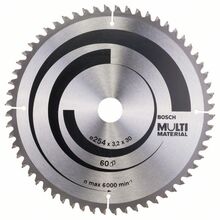 Saeketas puidule Bosch 2608640449, 254 x 30 mm, Z60