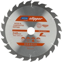 Puidulõikeketas Norton 70184608064, 240 x 30 mm, Z24