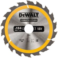 Saeketas puidule Dewalt DT1941-QZ, 184 x 30 mm, Z18