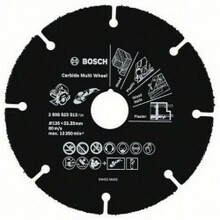 Lõikeketas Bosch 125 x 1 mm, 22,23 mm