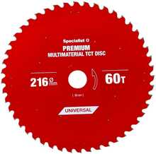 Lõikeketas multimaterjal Specialist+ 216 x 30 mm, Z60