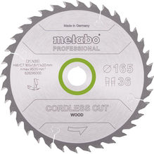 Saeketas puidule Metabo HW/CT 165 x 20 mm, Z38