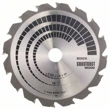 Saeketas puidule Bosch Construct Wood 230 x 30 mm, Z16