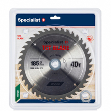 Saeketas puidule Specialist+ 185 x 30/20/16 mm, Z40