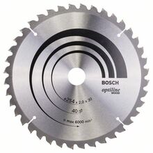 Saeketas puidule Bosch 2608640435, 254 x 30 mm, Z40