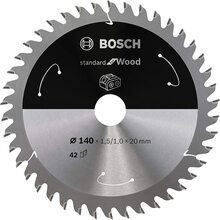 Saeketas puidule Bosch 2608837672, 140 x 20 mm, Z42
