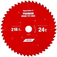 Saeketas puidule Specialist+ 216 x 30 mm, Z24