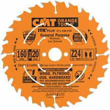 Saeketas puidule CMT ORANGE TOOLS 271, 160 x 1,7 x 20 mm, Z24
