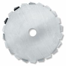 Põõsalõikuri ketas Universal 577614208, 200 x 25 mm, must, 22 hammast
