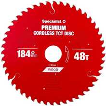 Saeketas puidu lõikamiseks Specialist+ Cordless, 184 x 20 mm, Z48