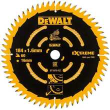 Puidulõikeketas Dewalt DT1670-QZ, 184 mm