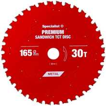 Saeketas puidule Specialist+ Sandwich, 165 x 20 mm, Z30