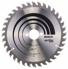 Saeketas puidule Bosch 2608640616, 190 x 30 mm, Z36