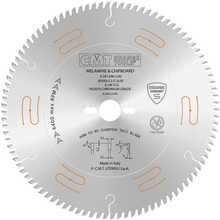 Saeketas puidule CMT 281, 250 x 30 mm, Z80