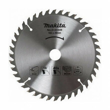 Saeketas puidule Makita D-03349, 165 x 20 mm, Z40
