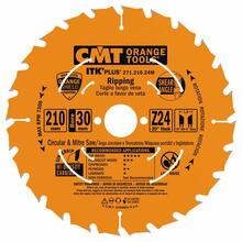 Saeketas puidule CMT ITK-Plus 271, 210 x 30 mm, Z24
