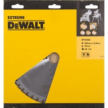 Saeketas puidule Dewalt 260 x 30 mm, Z48