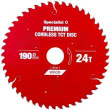 Saeketas Specialist+ Cordless, 190 x 30 mm, Z24