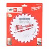 Saeketas puidule Milwaukee 165 x 20 mm, Z24