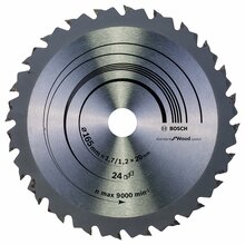 Puidulõikeketas Bosch SPEEDLINE WOOD 165 x 20 mm, Z24