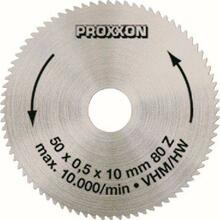 Lõikeketas Proxxon 28011, 50 x 10 x 0,5 mm, Z80