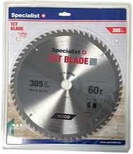 Saeketas puidule Specialist+, 305 x 30 mm, Z60