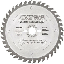 Saeketas puidule CMT 294, 254 x 30 mm, Z60
