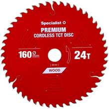 Saeketas Specialist+ Cordless, 160 x 20 mm, Z24
