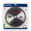Saeketas puidule Specialist+ 200 x 30/20/16 mm, Z48