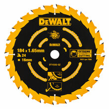 Saeketas Dewalt DT10302-QZ, 184 x 16 mm, Z24