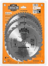Saekett puidule CMT Contractor K216M-X03, 216 x 30 mm, Z24/Z48