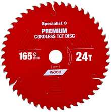 Saeketas Specialist+ Cordless, 165 x 20 mm, Z24