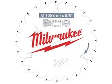 Saeketas puidule Milwaukee CSB P W 165 x 20 mm, Z24