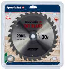 Saeketas puidule Specialist+ 200 x 30 mm, Z32/30/20/16