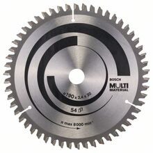 Saeketas puidule Bosch 2608640508, 190 x 20 mm, Z54