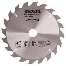 Puidulõikeketas Makita D-03925, 235 x 30 mm
