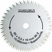 Saeketas puidule Proxxon 28731, 85 x 10 mm, Z80