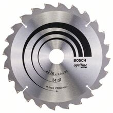 Saeketas puidule Bosch 2608640431, 216 x 30 mm, Z24