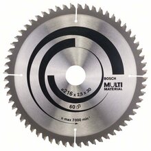 Puidulõikeketas Bosch 2608640446, 216 x 30 mm, Z60