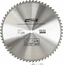 Puidulõikeketas Awtools AW48495, 500 x 30 mm, Z60