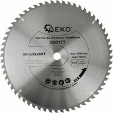 Saeketas puidule Geko G00171, 500 x 32 mm, Z60