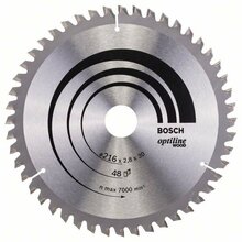 Puidulõikeketas Bosch 2608640641, 216 x 30 mm, Z48