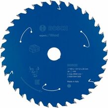 Saeketas puidule Bosch Expert for Wood 2608644508, 165 x 20 mm, Z36